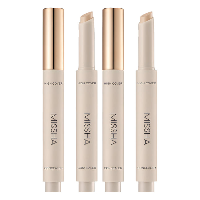MISSHA  High Cover Stay Stick Concealer 2.8g, 23 Sand, 2 Count