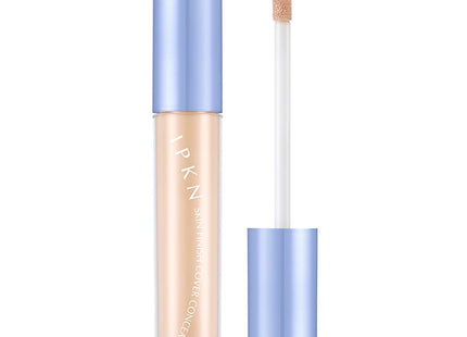 IPKN  Skin Finish Cover Liquid Concealer, Vanilla, 1 Count