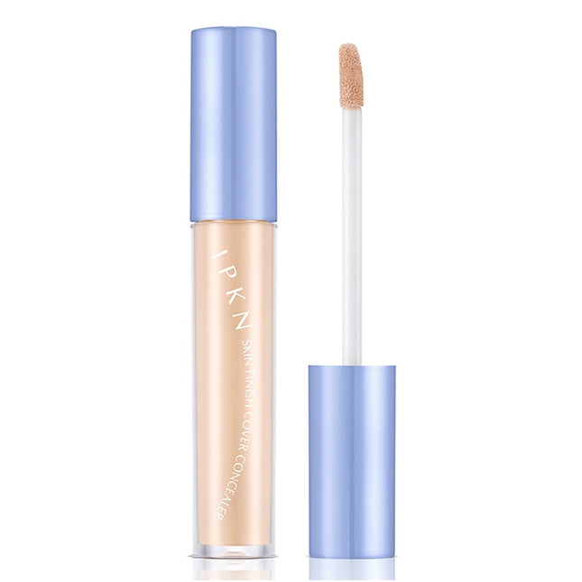 IPKN  Skin Finish Cover Liquid Concealer, Vanilla, 1 Count