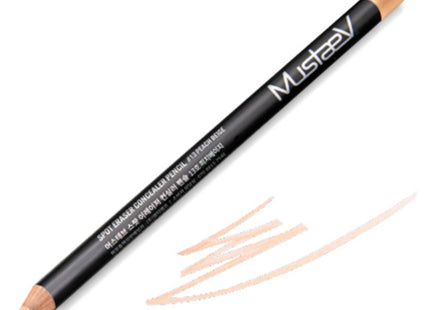 MUSTEV  Spot Eraser Concealer Pencil 2.5g, 13 Peach Beige, 1 Unit