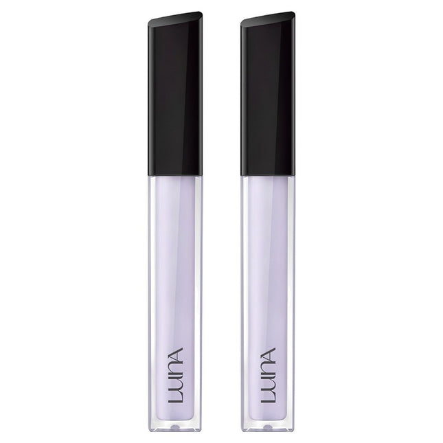 LUNA  Longlasting Corrector Liquid Concealer 6.5g, 2 Pure Lavender, 2 Count