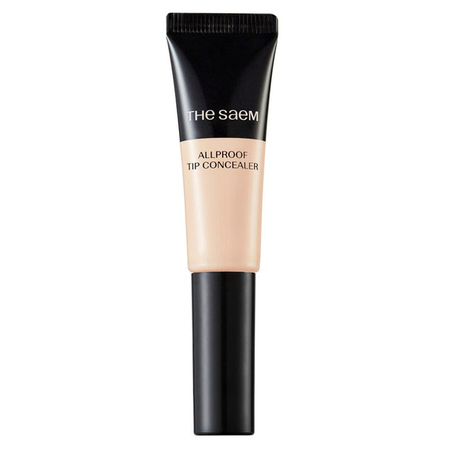 THE SAEM  Cover Perfection All Proof Tip Concealer 12g, 1.0 Clear Beige, 1 Count