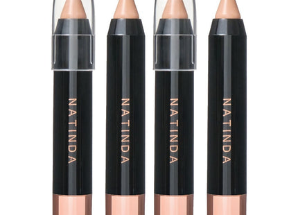 NATINDA AURA PERFECT COVER CONCEALER 3.5G , 23 Natural Beige, 2 Count