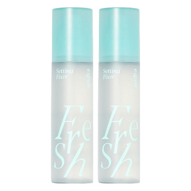 ESPOIR  Fresh Setting Makeup Fixer 100ml 2 Count