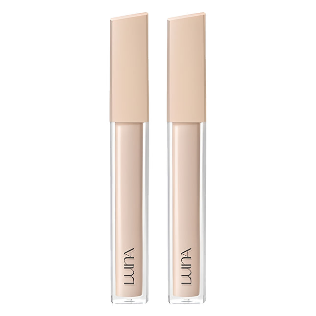 LUNA  Longlasting Tip Concealer Fixing Fit 7.5g, 2 Count, Vanilla