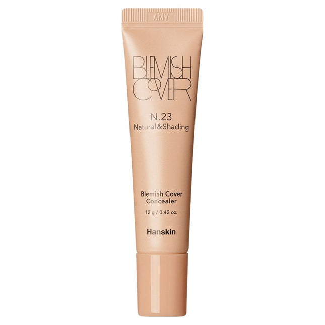 HANSKIN  Blemish Cover Tube Concealer Color Edition 12g, N 23 Natural, 1 Count