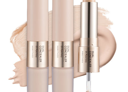MERRYTHOUGHT  Dual Concealer 01 Pure Ivory - 2 Count