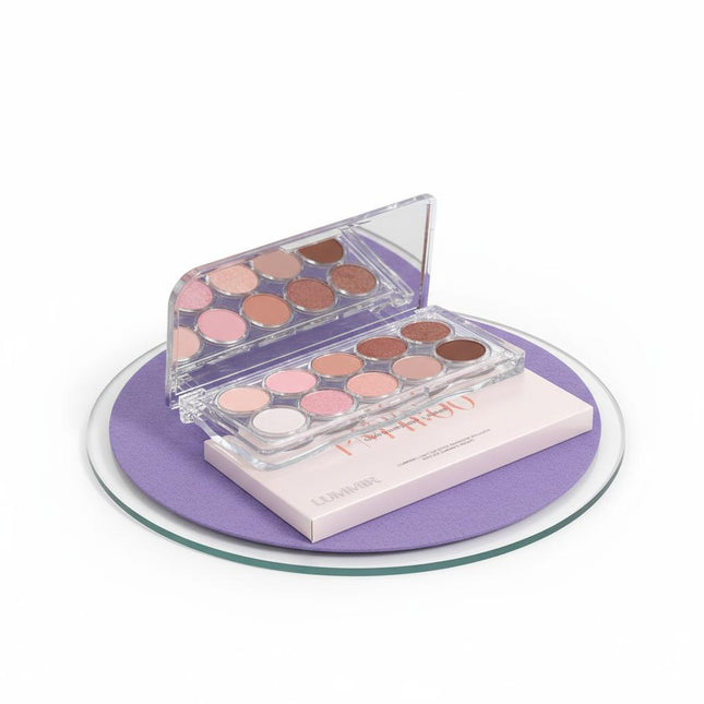 LUMIR Lumir Light On Eyes Shadow Palette 7 Colors SingleSet