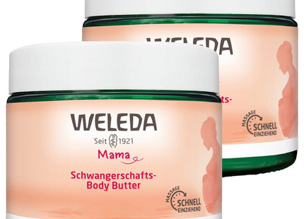 WELEDA  Pregnancy Stretch Mark Butter 150ml 2 Pack