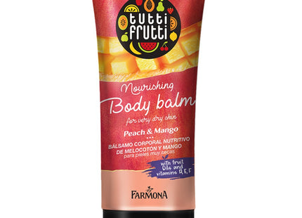 PAMONA  Peach & Mango Nourishing Body Balm, 200ml, 1 count