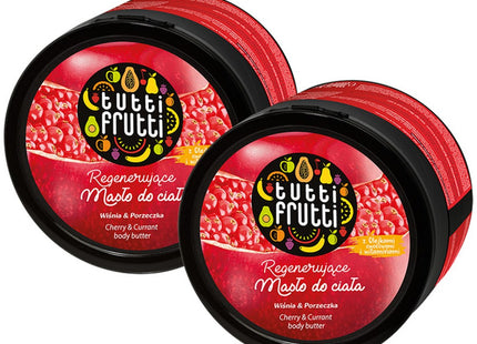 NONE Pomona Cherry Currant Body Butter, 200ml, 2 Count