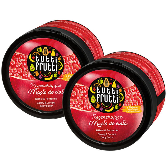 NONE Pomona Cherry Currant Body Butter, 200ml, 2 Count
