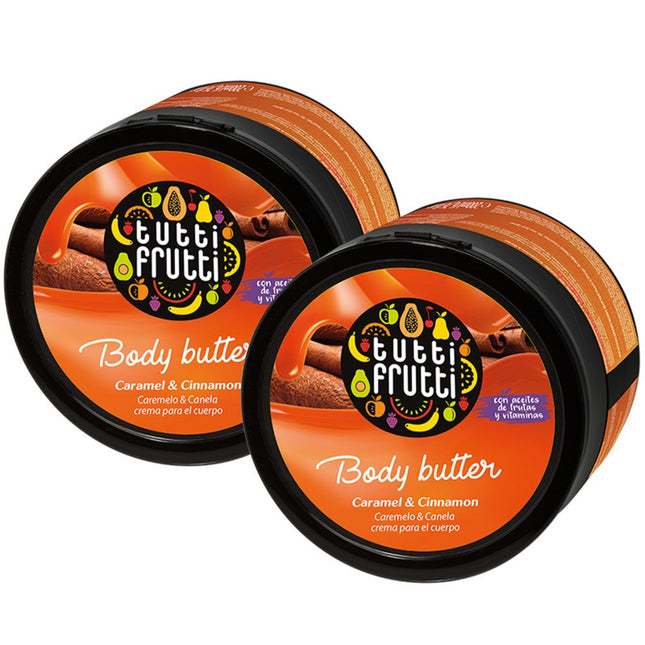 PARMONÁ Parmona Tutti Frutti Body Butter Caramel Cinnamon 200ml 2 Pack