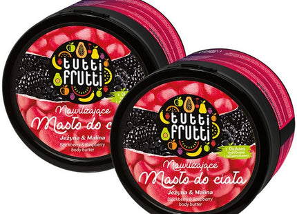 PAMONA Pamona Tutti Frutti Body Butter Blackberry Raspberry 200ml 2 count
