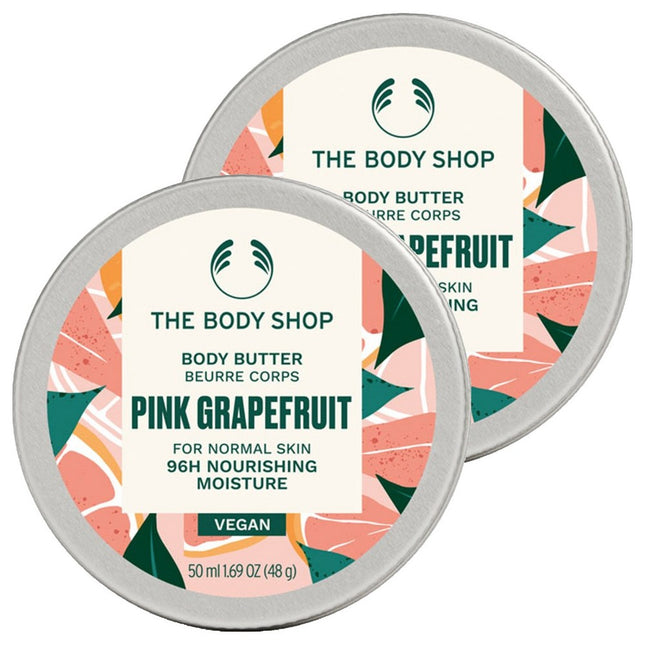 THE BODY SHOP Body Butter Pink Grapefruit 50ml 2 Pack