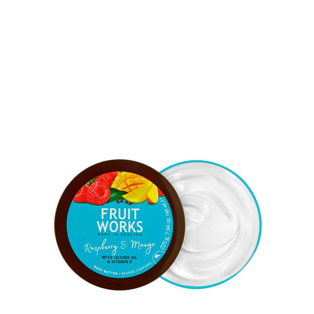 FRUITWORKS  Raspberry & Mango Body Butter 225g 1 pc