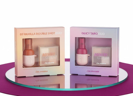 IM MEME Multi Cube Eyeshadow Mini Palette +Mini Brush 2ea Gift