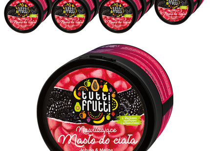 PAMONA  Tutti Frutti Body Butter Blackberry Raspberry 200ml 12 Pack