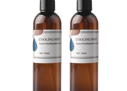 AROMALAV  Cooling Mint Body Massage Oil, 250ml, 2 Count