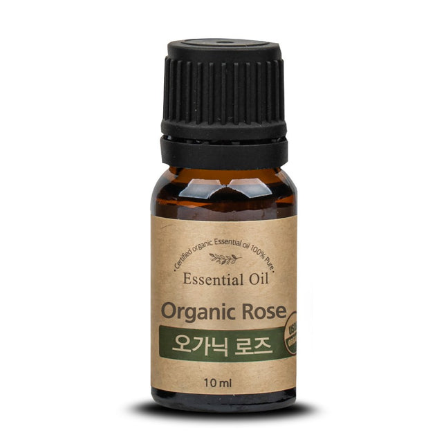 PURE'S  Organic Rose Essential Oil 10ml 1pc