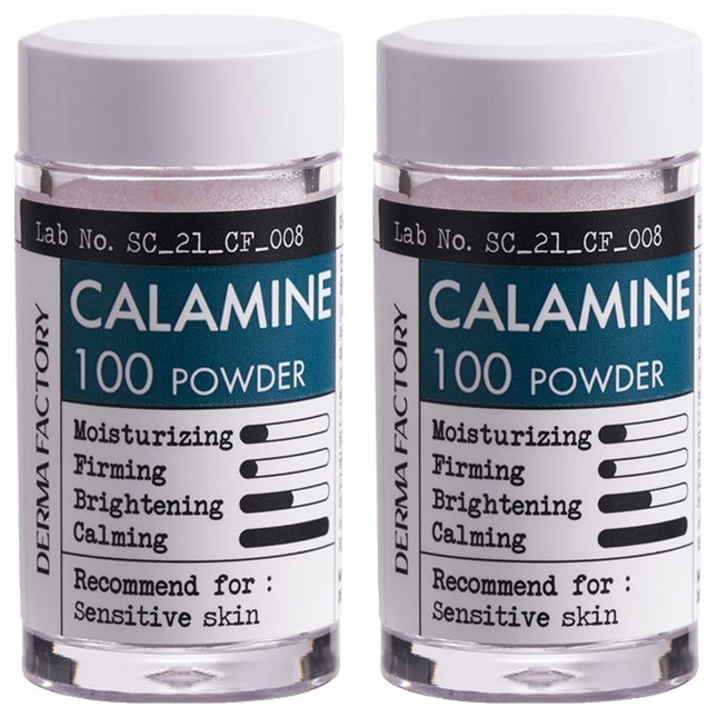 DERMAFACTORY Dermafactory Calamine 100 Powder, 6g, 2 Count