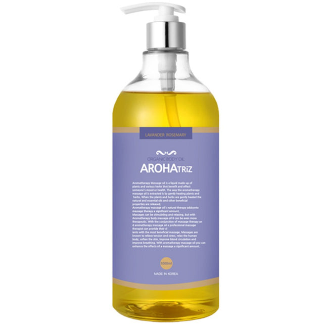 AROHATREASURES  Body Oil Lavender Rosemary 1L 1 Each