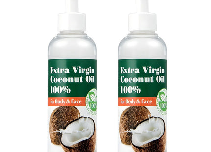 BENINET  100% Extra Virgin Coconut Oil 200ml (2 Pack)