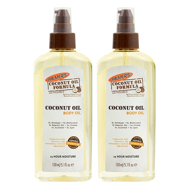 PALMER'S  Coconut Oil Body Oil 150ml, 2 Count