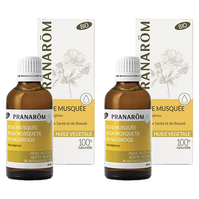 PRANAROM  Rosehip Beauty Oil, 50ml, 2 Count