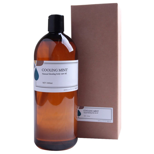 AROMA LAB  Cooling Mint Body Oil, 1L, 1 count