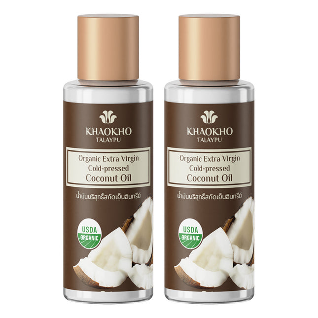 KAOKOTALAIPU  Extra Virgin Coconut Body Oil 100ml 2-Pack