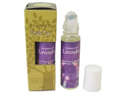 THE HERB STORY  Lavender Roll-on Floral Scent, 8ml, 1 count