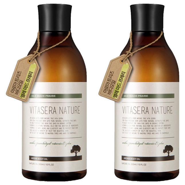 ALOHARTREES  Vitacera Body Oil Eleme de Prairie 300ml 2 Pack