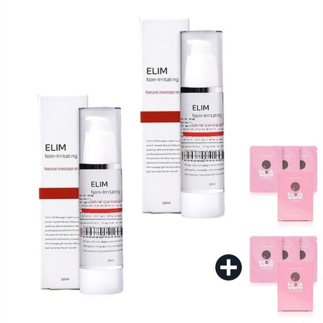 GCOS TECH  Elim Natural Massage Oil Gel 50ml, 2 Count