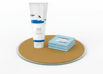 ROUND LAB Birch Juice Moisturizing Cream 120ml + Hydrating Pad Set