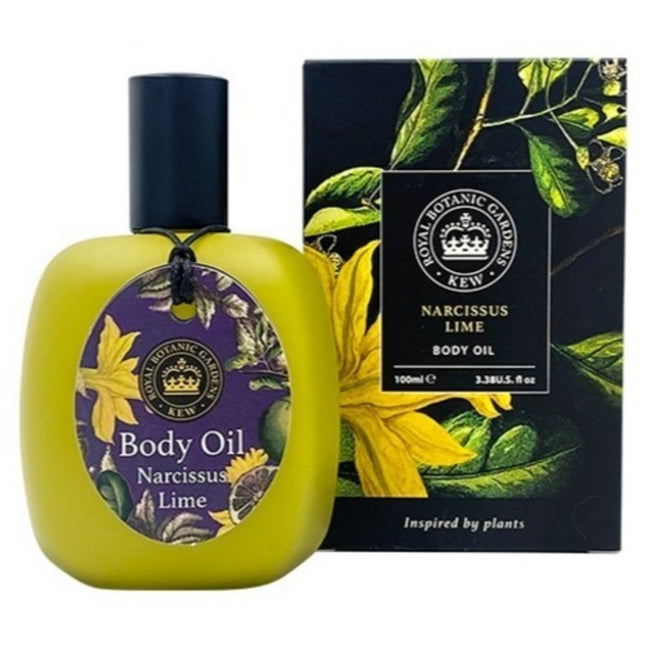 QUREGARDEN Narcissus Lime Body Oil