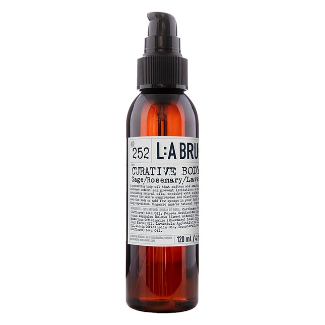 LABOURQUETTE  Curative Body Oil Sage Rosemary Lavender, 120ml, 1 count