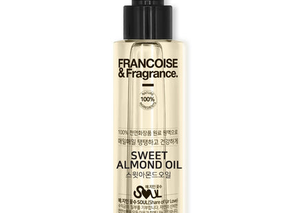 FRANÇOISE  Sweet Almond Oil, 100ml, 2 Count