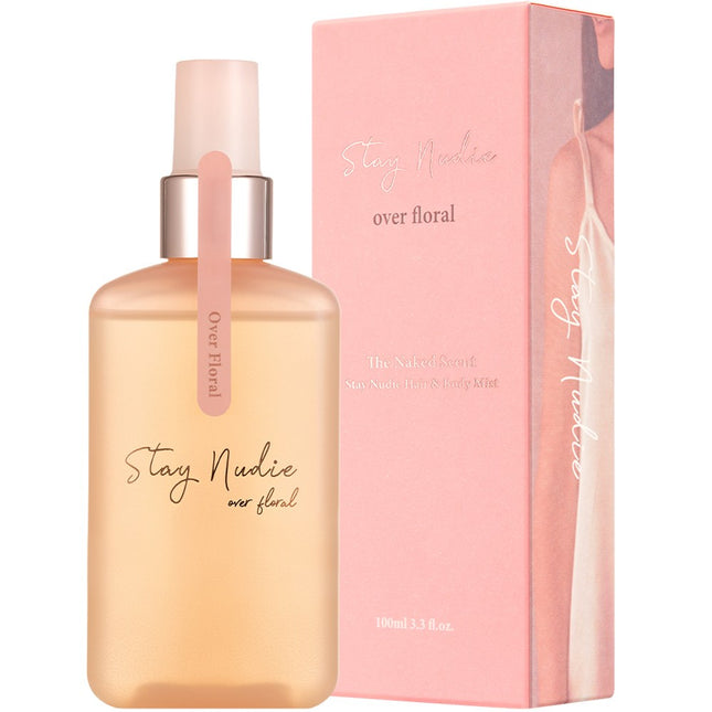 BODYHOLIC  Stay Nudy Hair & Body Mist Overfloweral, 100ml, 1 count
