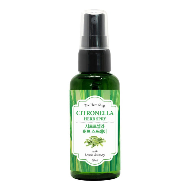 THE HERB SHOP  Citronella Herb Body Spray 60ml 1 Count