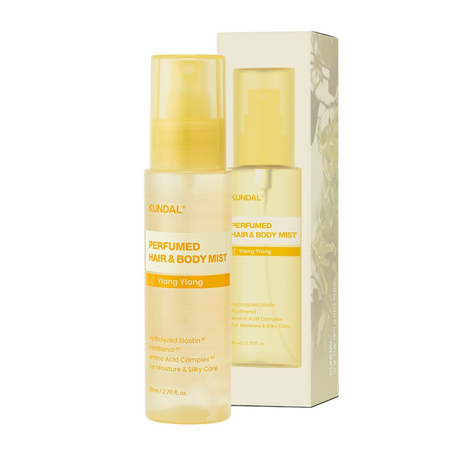 KUNDAL  Perfume Hair & Body Mist Ylang Ylang 80ml 1 pack