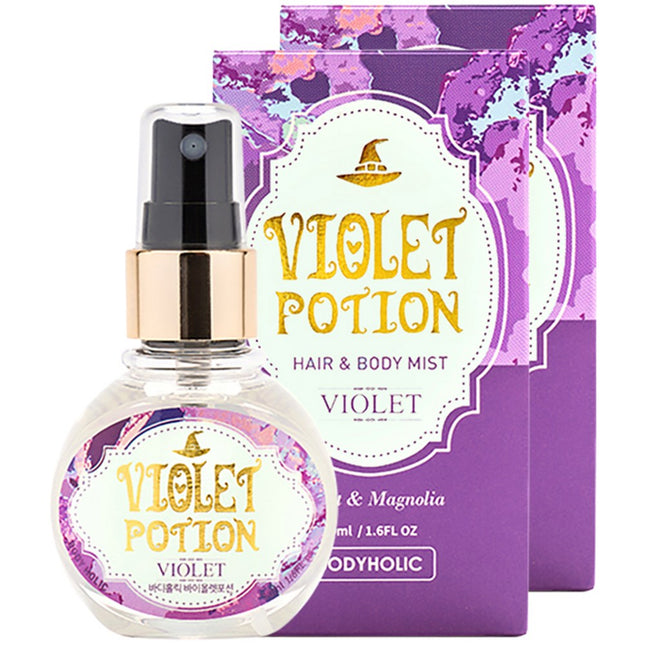 BODYHOLIC  Body Mist Violet, 50ml, 2 Count