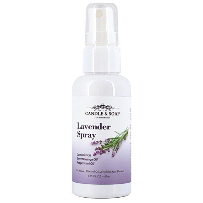 CANDLE & SOAP Aroma Spray Lavender 60ml 1pc