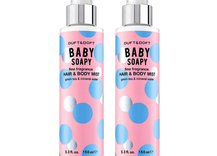 DOOFT&DOOFT  Fine Fragrance Hair & Body Mist Baby Sophie, 150ml, 2 Count