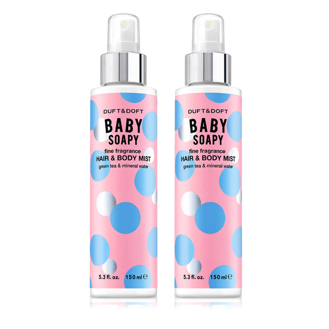 DOOFT&DOOFT  Fine Fragrance Hair & Body Mist Baby Sophie, 150ml, 2 Count