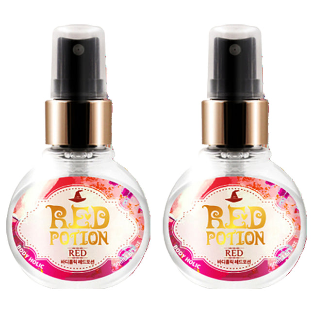 BODYHOLIC  Body Mist Red Potion 50ml, 2 Count