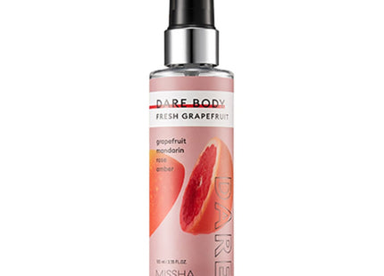 MISSHA  Dare Body Mist Fresh Grapefruit 105ml 1ea