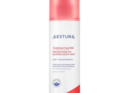 AESTURA  Theracne 365 Niacinamide Trace Body Mist, 200ml, 1 Count