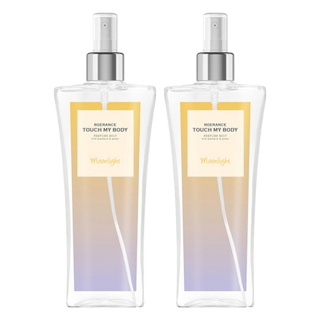 LOE rance Touch My Body Perfume Body Mist Moonlight, 250ml, 2 Count