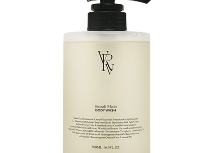 VERBEAU  Konjac Scrub Body Wash 500ml 1ea